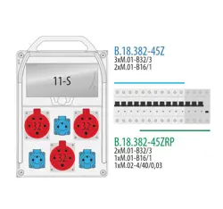 R-BOX 382R11S,3x32/5,3x250,B32/3,B16