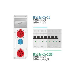 R-BOX SLIM 2x16/5,250V,B16/3,B16/1