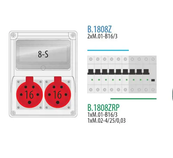 R-BOX 240(2x16/4)B16/3,4/40/0,03