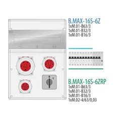 MAX BOX-16;63/5,32/5,16/5,vyp0/1,63A