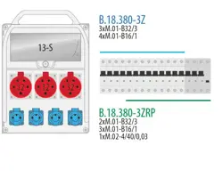 R-BOX 380R13S,3x32/5,4x250,3xB32/3,