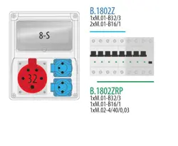 R-BOX240,32/5,2x250,B32/3,B16/1,4/25