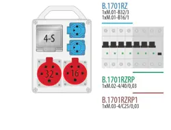 R-BOX240,16/5,32/5,2x250),B20/3p,B16