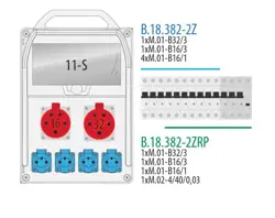 R-BOX 382R11S,16/5,32/5,4x250V,B32/