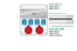 R-BOX LUX320,13S,4/40/0,03,2xB32/3,