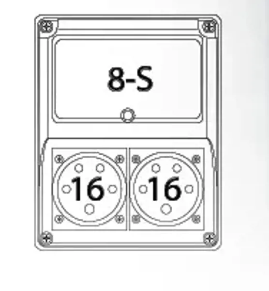 R-BOX 240-8  (2x16/5)