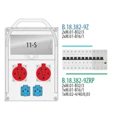 R-BOX 382R11S,2x32/5,2x250,2xB32/3,2
